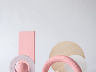 Soft neon lines forming a sphere of energy